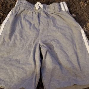 Gray cotton shorts